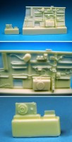 Barracuda Studios BCR32008 Supermarine Spitfire Starboard Cockpit Sidewall (designed to be used with Tamiya kits) 1/32