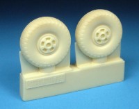 Barracuda Studios BCR72248 Bristol Beaufighter Mk.X Early Wheels - (designed to be used with Airfix kits) 1/72