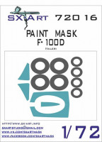Sx Art 72016 F-100D Маска для окрашивания (ITAL) 1/72