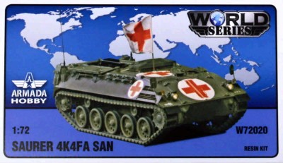 Armada Hobby W72020 SAURER 4K4FA SAN (resin kit) 1/72