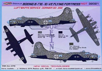 Kora Model NDT32021 Boeing B-17G-10-VE Luftwaffe декали 1/32