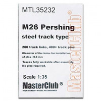 Master Club MTL-35232 Tracks for M26 Pershing steel track type 1/35