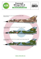 Art Scale 200-D72027 Dassault_Mirage IIIC/E French Air Force part 3 200-D72027 Dassault_Mirage IIIC/E French Air Force part 3 1/72