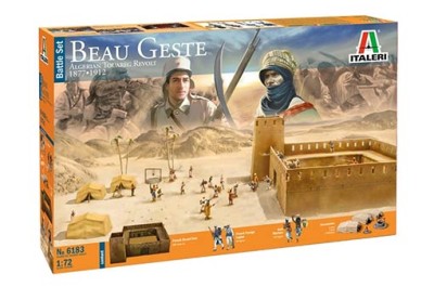 Italeri 06183 Миниатюра BEAU GESTE: Algerian Tuareg Revolt - BATTLE SET 1/72