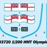 Trumpeter 03720 Olympic - трансатлантический пассажирский лайнер 1/200