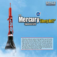 Dragon 50393 Космический аппарат Mercury Spacecraft "Liberty Bell 7" (1:72)