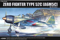 Academy 12493 Самолет A6M5c Zero Fighter type 52c 1/72