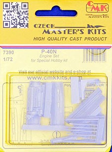 CMK 7390 P-40N Engine set (SP.HOBBY) 1/72