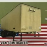 Armada Hobby N72187 M129 A4 VAN Semitrailer, NATO Ser.(3D resin) 1/72