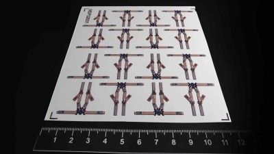 Metallic Details P32031 Sikorsky UH-60 seat belts for cabin seats 1/32