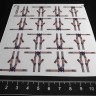 Metallic Details P32031 Sikorsky UH-60 seat belts for cabin seats 1/32