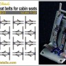 Metallic Details P32031 Sikorsky UH-60 seat belts for cabin seats 1/32