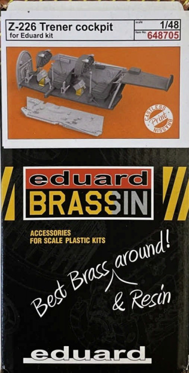 Eduard 648705 BRASSIN Z-226 Trener cockpit PRINT (EDU) 1/48