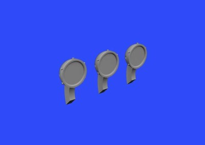 Eduard 648359 P-51D rear view mirrors 1/48