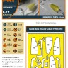 Clear Prop CPA72162 F-86A double-sided painting mask (CP) 1/72