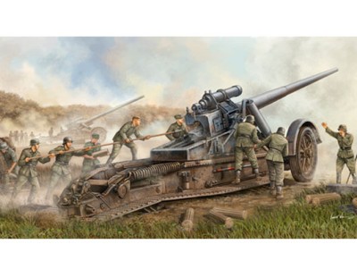 Trumpeter 02313 Немецкое 17 см тяжелое орудие К. 18 1/35