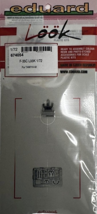 Eduard 674054 BRASSIN F-35C LooK (TAM) 1/72