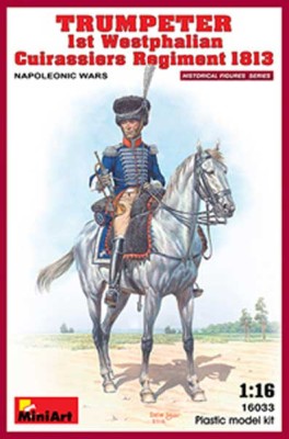 MiniArt 16033 1/16 Trumpeter. 1st Westphalian Cuirassiers Regiment 1813