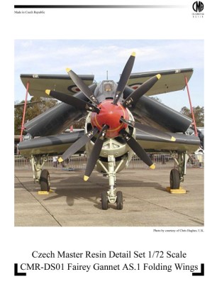 CZECHMASTER CMR-DS001 1/72 Fairey Gannet AS.1 Folding Wings