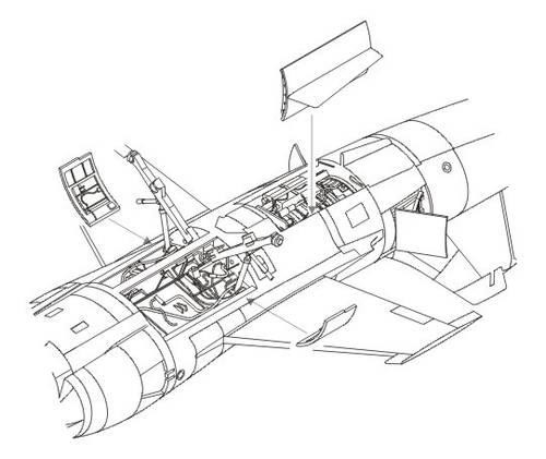 CMK 7070 F-104S/ G - engine set for HAS 1/72
