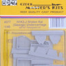 CMK 4377 N1K2-J Shiden Kai Undercarriage set (HAS) 1/48