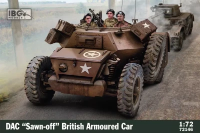 IBG Models 72146 DAC 'Sawn-off' British Armoured Car 1/72