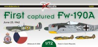 Dk Decals 72155 First captured Fw-190A (4x camo) 1/72
