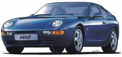 Hasegawa 20259 Автомобиль PORSCHE 968(Hasegawa) 1/24
