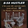 Sbs Model 48081 B-58 Hustler SAC 2x eject.seats (REV/MONO) 1/48