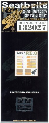 HGW 132027 RE.8 &quot;Harry Tate&quot; Seatbelts 1/32