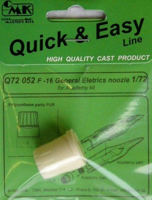 CMK Q72052 F-16 General Electr. Exhaust Noozle ACA 1/72