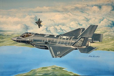 Trumpeter 03231 Американский истребитель F-35A «Lightning II» 1/32