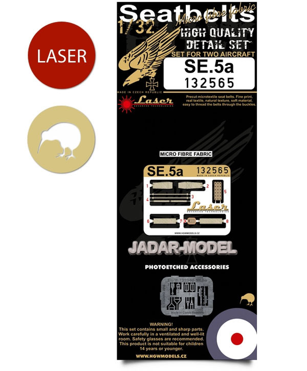 HGW 132565 SE.5a - Seatbelts 1/32