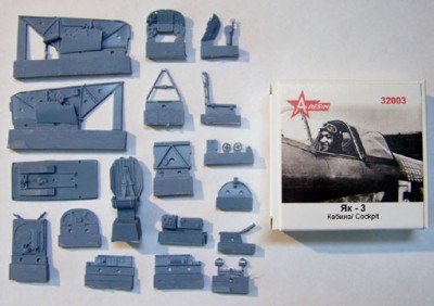 A-resin 32003 Кабина Як-3 1/32