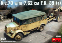 MiniArt 35189 Автомобиль Kfz.70 с 7,62 cm FK 39(r) 1/35