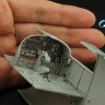 Quinta studio QD32203 B-25J Mitchell Glass nose (HK models) 3D Декаль интерьера кабины 1/32