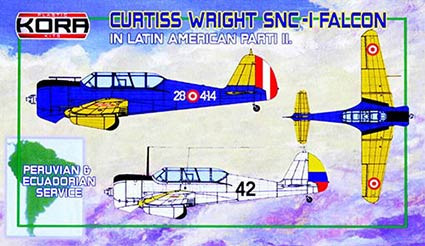 Kora Model KPK72091 Curt.Wright SNC-1 Falcon Latin America Pt.II 1/72