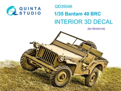 Quinta studio QD35046 Bantam 40 BRC (Mini Art) 1/35