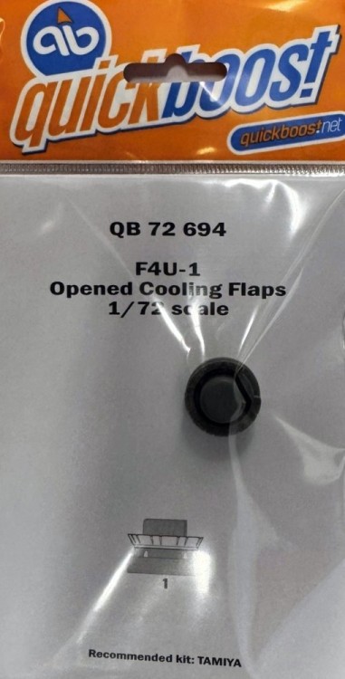 Quickboost QB72694 F4U-1 opened engine flaps (TAM) 1/72