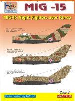Hm Decals HMD-72130 1/72 Decals MiG-15 Night Fighters over Korea
