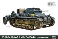 IBG 72166 Pz.Kpfw. II Ausf. B w/ Fuel Trailer (Lim.Ed.) 1/72