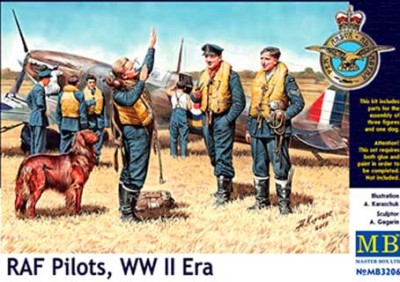 Master Box 3206 RAF Pilots, WW II 1/32