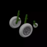 Eduard 648985 BRASSIN F4U wheels (MAGIC F.) 1/48