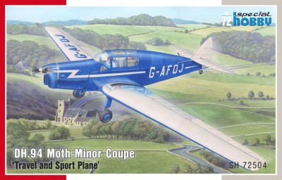 Special Hobby S72504 DH.94 Moth Minor Coupe 'Travel &amp; Sport Plane' 1/72