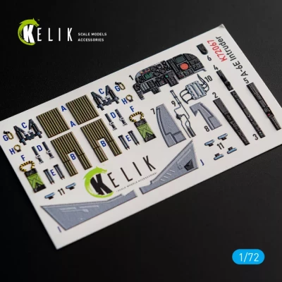 Reskit K72067 A-6E Intruder interior 3D decals (ITAL) 1/72