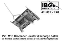 IBG U4805 PZL M18 Dromader Water Discharge Hatch (IBG) 1/48