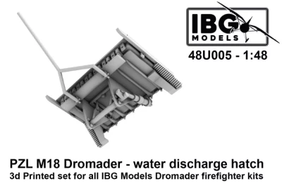 IBG U4805 PZL M18 Dromader Water Discharge Hatch (IBG) 1/48