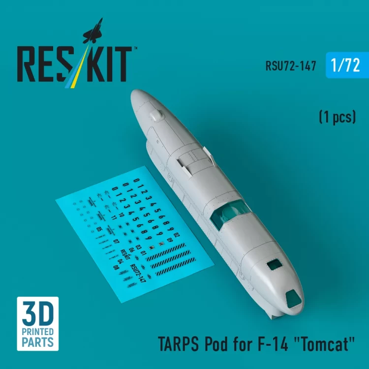 Reskit U72147 TARPS pod for F-14 'Tomcat' (1 pc.) 1/72