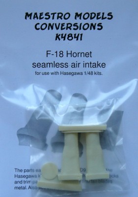 Maestro Models MMCK-4841 1/48 F-18 Hornet seamless air intakes