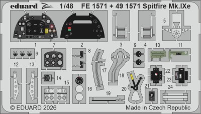 Eduard BIG49474 Spitfire Mk.IXe (AIRF) 1/48